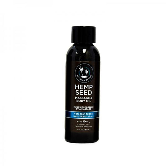 Earthly Body Massage Oil Moroccan Nights 2oz - happyshop365247