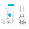 Glass Butt Plug 4 Inches Clear - happyshop365247