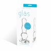 Glass Butt Plug 4 Inches Clear - happyshop365247