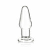 Glas 3.5 inches Glass Butt Plug Clear - happyshop365247