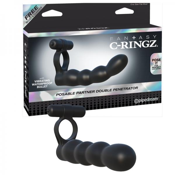 Fantasy C-Ringz Posable Partner Double Penetrator - happyshop365247