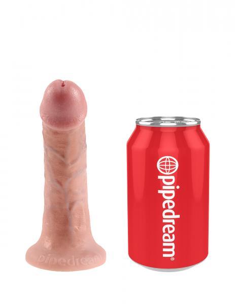 King Cock Strap On Harness with 6 inches Dildo Beige - happyshop365247