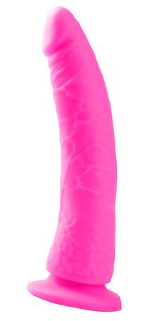Neon Slim 7 Pink Realistic Dildo - happyshop365247