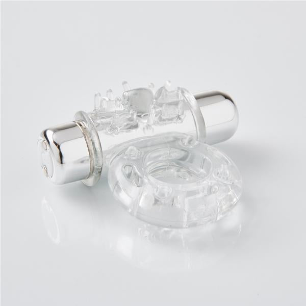 Sensuelle Bullet Ring 7 Function Cockring Clear - happyshop365247