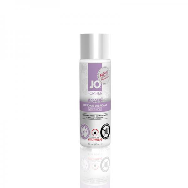 Jo Natural Agape Lubricant Warming 2oz - happyshop365247