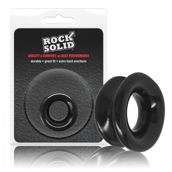 Rock Solid Convex Black C Ring In A Clamshell - happyshop365247