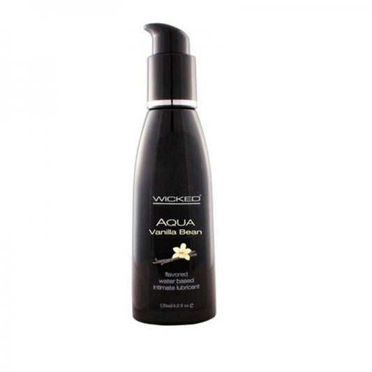 Wicked Aqua Lubricant Vanilla Bean 2oz - happyshop365247