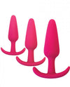 Gossip Rump Rockers 3 Piece Anal Training Set Pink - happyshop365247