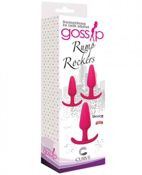 Gossip Rump Rockers 3 Piece Anal Training Set Pink - happyshop365247