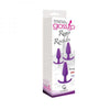 Rump Rockers 3 Piece Anal Plug Training Set Violet - happyshop365247