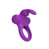 Frisky Bunny Vibrating Ring Purple - happyshop365247