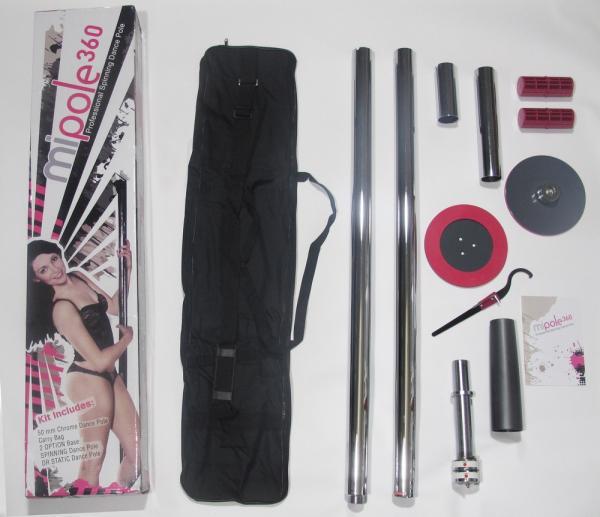 Mi-pole Professional Spinning Dance Pole 9ft/pads - happyshop365247