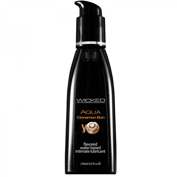 Wicked Aqua Lubricant Cinnamon Bun 4oz - happyshop365247
