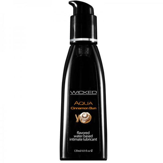 Wicked Aqua Lubricant Cinnamon Bun 4oz - happyshop365247