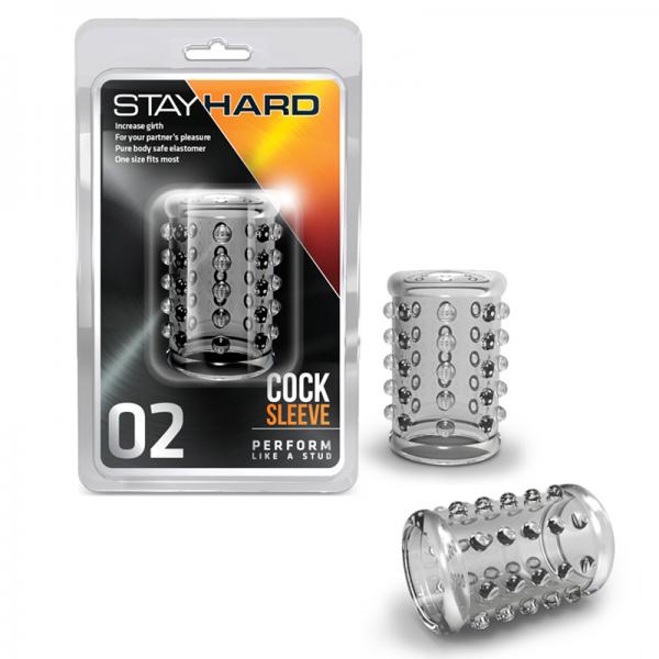 Stay Hard Cock Sleeve 02 Clear - happyshop365247