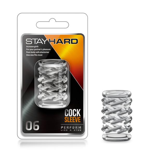 Stay Hard Cock Sleeve 06 Clear - happyshop365247