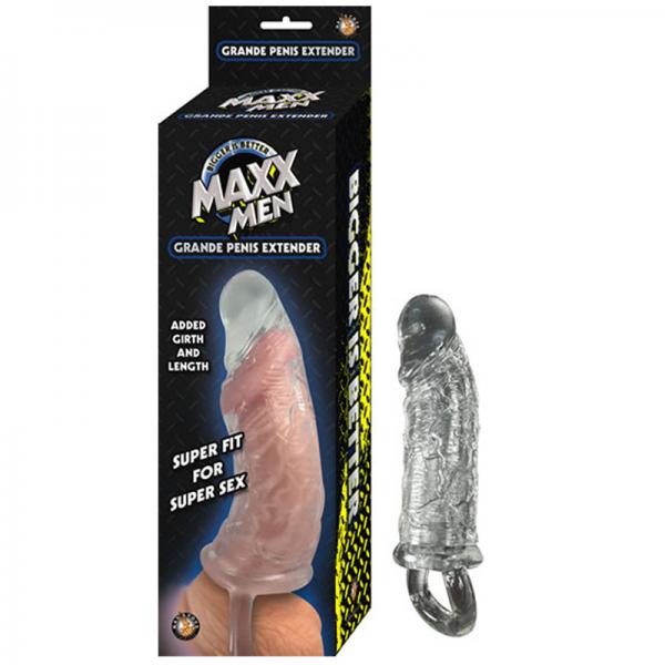 Maxx Men Grande Penis Sleeve Clear - happyshop365247