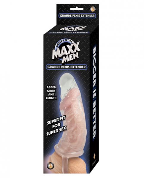 Maxx Men Grande Penis Sleeve Clear - happyshop365247