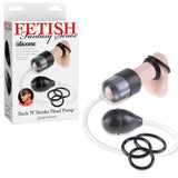 Fetish Fantasy Suck N Stroke Head Pump Black - happyshop365247