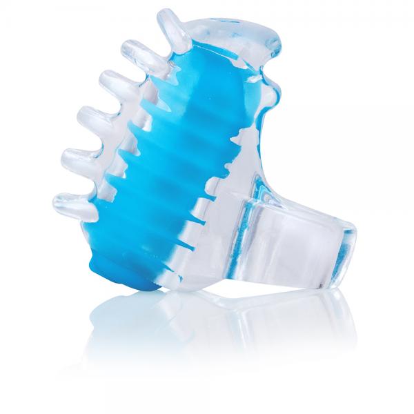 Color Pop Fingo Tip Blue Finger Vibrator - happyshop365247