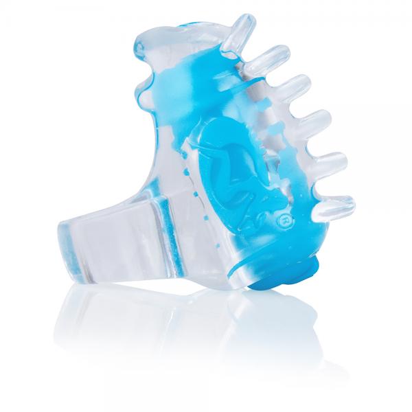 Color Pop Fingo Tip Blue Finger Vibrator - happyshop365247
