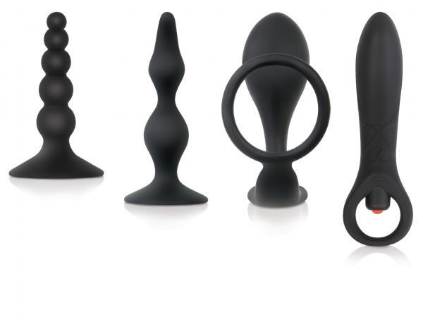 Intro To Prostate Kit 4 Piece Black - happyshop365247
