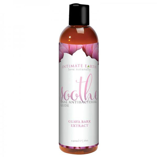 Intimate Earth Soothe Anal Antibacterial Glide 8oz. - happyshop365247