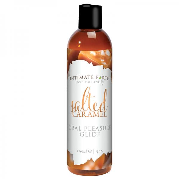 Intimate Earth Sea Salt Caramel Flavored Glide 120ml. - happyshop365247