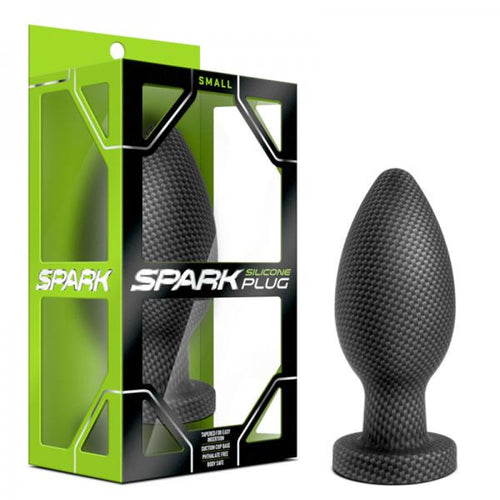 Spark - Silicone Plug - Small - Carbon Fiber - happyshop365247
