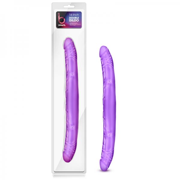 B Yours 16 inches Double Dildo Purple - happyshop365247