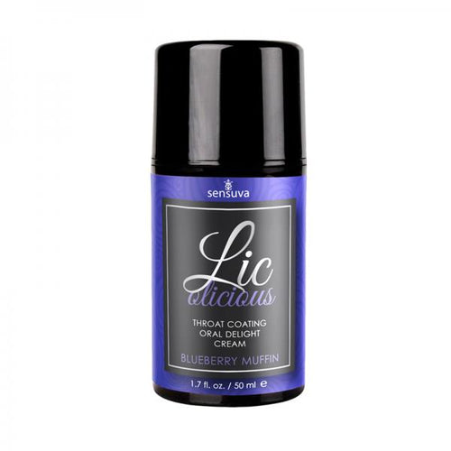 Lic-o-licious Blueberry Muffin Oral Delight Cream 1.7oz Bottle - happyshop365247