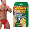 Squeaker Elephant G-string Red - happyshop365247