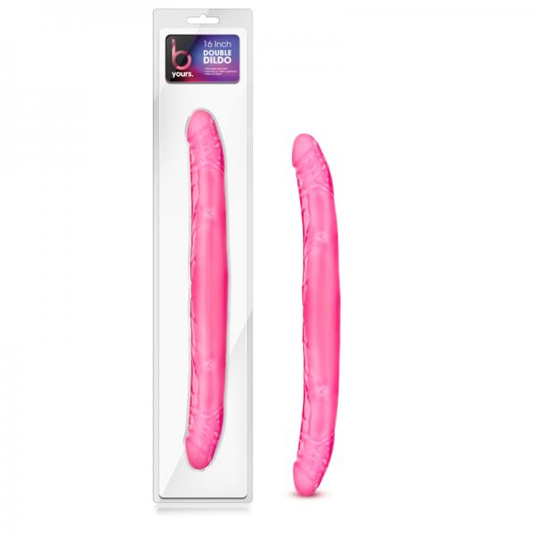 B Yours 16 inches Double Dildo Pink - happyshop365247