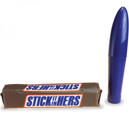 Stick It In Hers Massager Blue Vibrator - happyshop365247