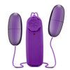 Double Pop Eggs Plum Purple Vibrating Bullet