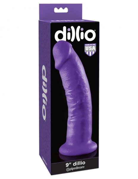 Dillio Purple 9 inches Realistic Dildo - happyshop365247
