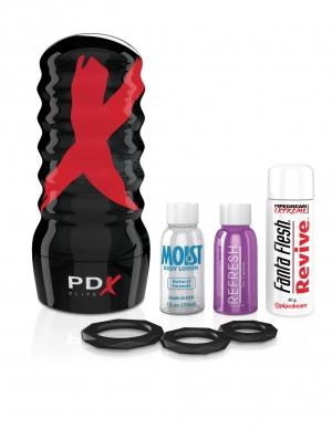 PDX Elite Air Tight Oral Stroker Beige - happyshop365247