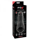PDX Elite Vibrating Roto-Teazer Black - happyshop365247