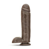 Mr. Mister 10.5 Inches Dildo with Suction Brown