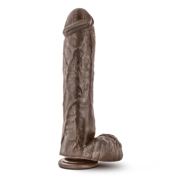 Mr Savage 11.5 inches Dildo with Suction Cup Brown - happyshop365247