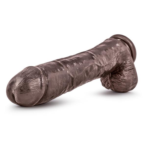 Mr Savage 11.5 inches Dildo with Suction Cup Brown - happyshop365247