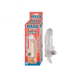 Maxx Gear Vibrating Penis Extender Clear - happyshop365247