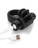 Charged Skooch Vibrating Ring Black - happyshop365247