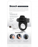 Charged Skooch Vibrating Ring Black - happyshop365247