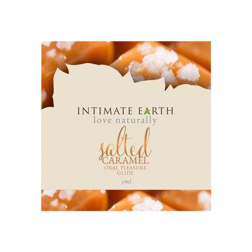 Intimate Earth Salted Caramel Flavored Glide Foil .10oz - happyshop365247