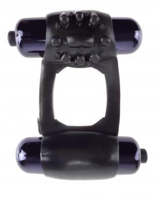 Fantasy C-Ringz Duo Vibrating Super Ring Black - happyshop365247