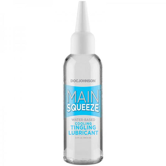 Main Squeeze Water Based Lubricant 3.4 fluid ounces - happyshop365247