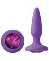 Glams Mini Butt Plug Purple Gem - happyshop365247