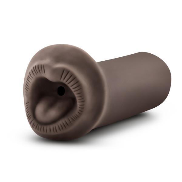 Hot Chocolate Naughty Nicole Brown Mouth Stroker - happyshop365247