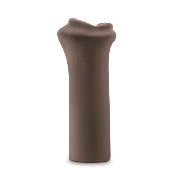 Hot Chocolate Naughty Nicole Brown Mouth Stroker - happyshop365247